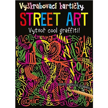 

Vyškrabovací kartičky STREET ART: Vytvoř kouzelné obrázky! + škrabátko