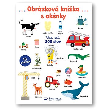 

Obrázková knížka s okénky: Více než 300 slov