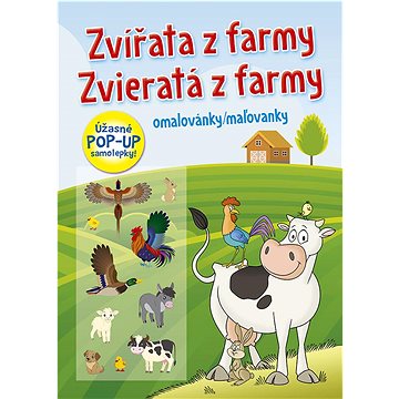 

Zvířata z farmy / Zvieratá z farmy: Omalovánky/Maľovanky
