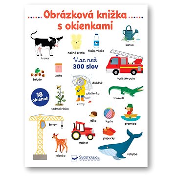 

Obrázková knižka s okienkami: Viac než 300 slov