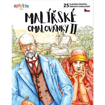 

Malířské omalovánky II: 25 slavných českých obrazů k vymalování