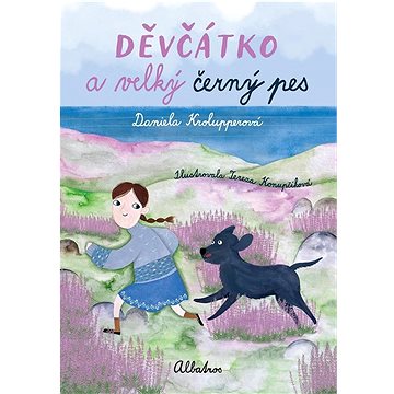 

Děvčátko a velký černý pes