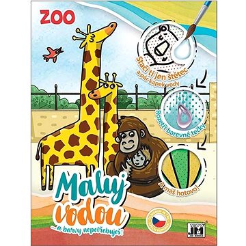 

Vodová omalovánka Zvířátka A4