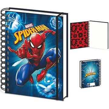 

MERCH Blok kroužkový Spider-Man