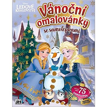 

Vánoční omalovánky Ledové království