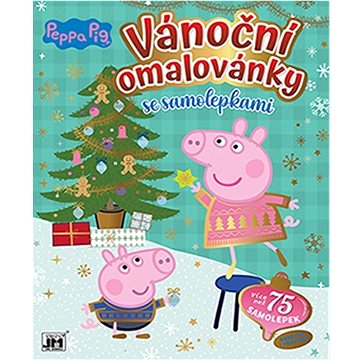 

Vánoční omalovánky Peppa Pig: se samolepkami