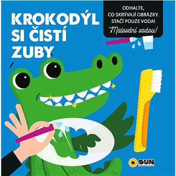 

Krokodýl si čistí zuby: Odhalte co skrývají obrázky. Stačí pouze voda!