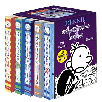 

Denník odvážneho bojka 11-15: Set záložiek vnútri!