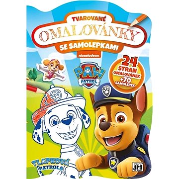 

Tvarované omalovánky Tlapková patrola