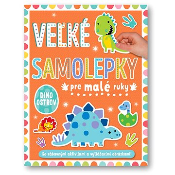

Veľké samolepky pre malé ruky Dino ostrov