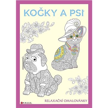 

Psi a kočky Relaxační omalovánky