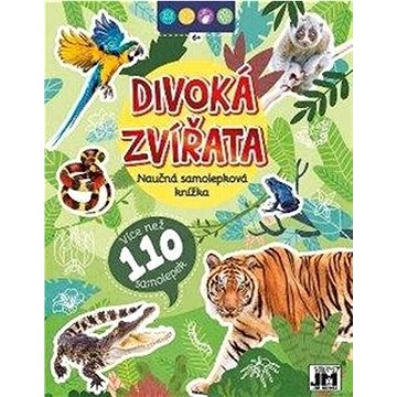 

Samolepková knížka Divoká zvířata