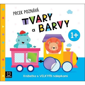 

Prcek poznává tvary a barvy 1+: Knížečka s velkými nálepkami