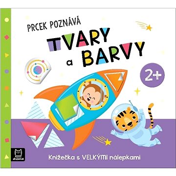 

Prcek poznává tvary a barvy 2+: Knížečka s velkými nálepkami