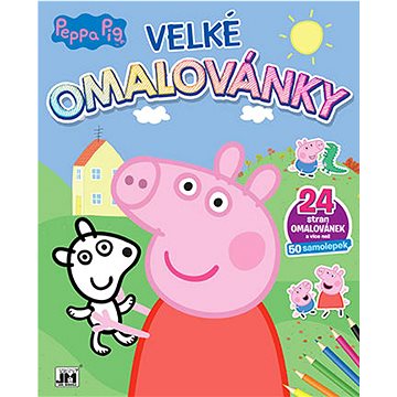 Velké omalovánky Peppa