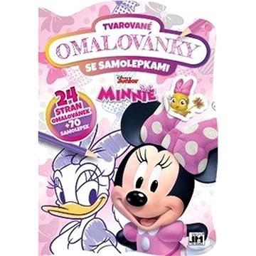 

Tvarované omalovánky Minnie: se samolepkami