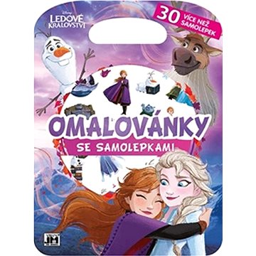 

Omalovánky se samolepkami Ledové království