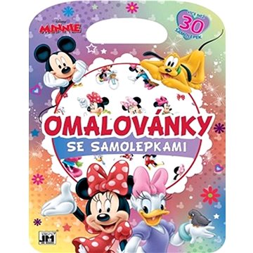 

Omalovánky se samolepkami Minnie