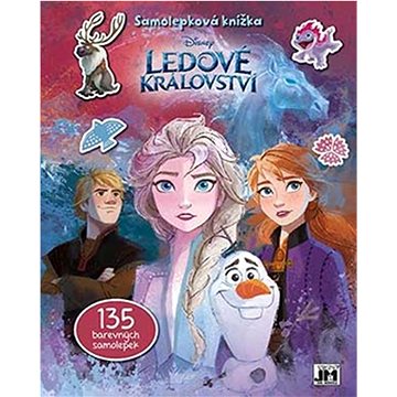 

Samolepková knížka Ledové království 2