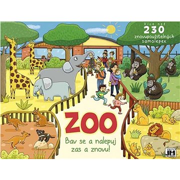 

Bav se a nalepuj ZOO: Více než 230 znovupoužitelných samolepek