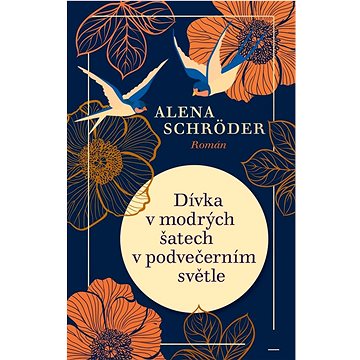 

Dívka v modrých šatech v podvečerním světle