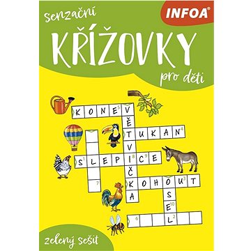 

Senzační křížovky pro děti: zelený sešit