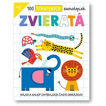 

100 stratených samolepiek Zvieratá