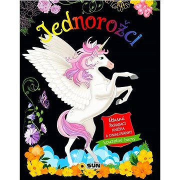 

Jednorožci: Úžasná škrabací knížka a omalováky