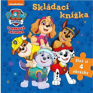 

Tlapková patrola Skládací knížka: Slož si 4 obrázky