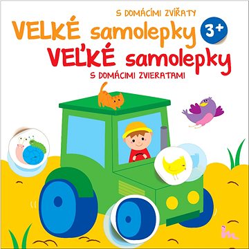 

Velké samolepky s domácími zvířaty Traktor: Veľké samolepky s domácimi zvieratami Traktor