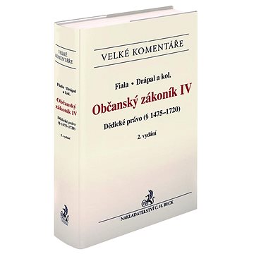 

Občanský zákoník IV. Dědické právo