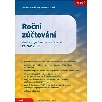 

Roční zúčtování daně z příjmů ze závislé činnosti za rok 2022