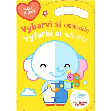 

Vybarvi si omalovánku Slon: Vyfarbi si maľovanku Sloník