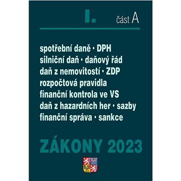 

Zákony I-A/2023 - Daňové zákony