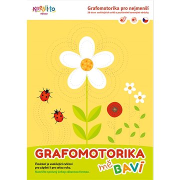 

Grafomotorika pro nejmenší: 28 stran uvolňujících cviků s pozitivními barevnými obrázky