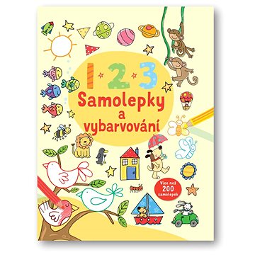 

Samolepky a vybarvovaní 1 2 3: Více než 200 samolepek