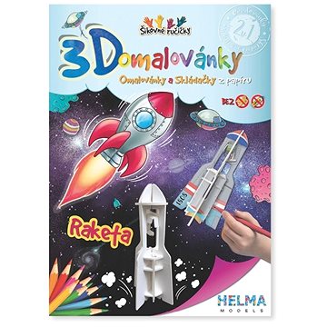 

3D omalovánky Raketa