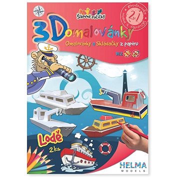 

3D omalovánky Lodě