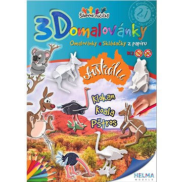 

3D omalovánky Austrálie