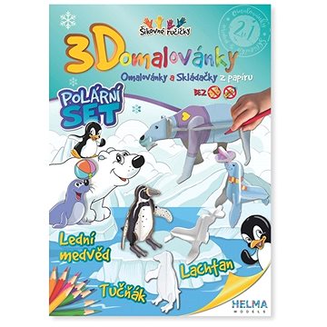3D omalovánky Polární set