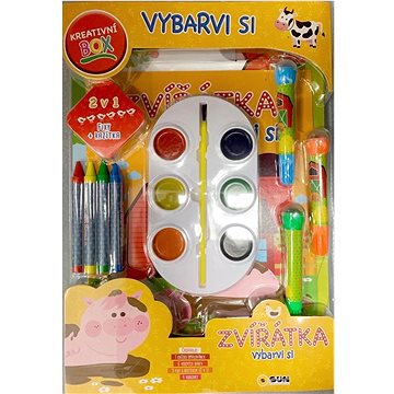 

Vybarvi si Zvířátka Kreativní BOX