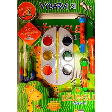 

Vybarvi si Džungle Kreativní BOX
