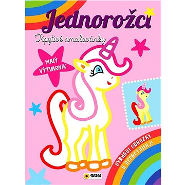 

Jednorožci Třpytivé omalovánky