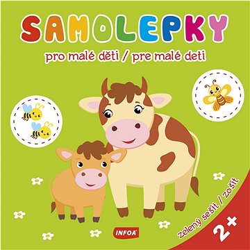 

Samolepky pro malé děti/pre malé deti: zelený sešit/zošit