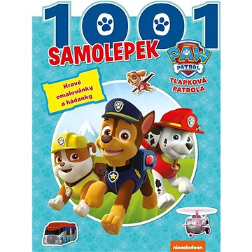 

Tlapková patrola 1001 samolepek: Hravé omalovánky a hádanky