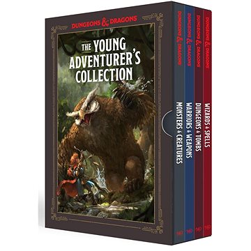 

The Young Adventurer's Collection [Dungeons & Dragons 4-Book Boxed Set]: Monsters & Creatures, Warri