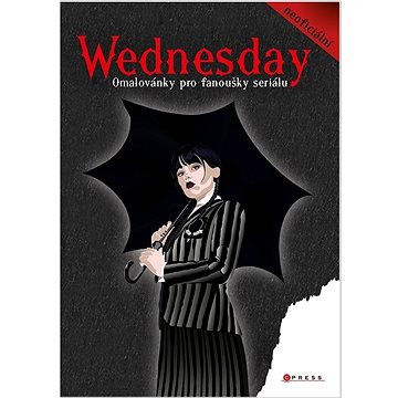 

Wednesday omalovánky pro fanoušky seriálu