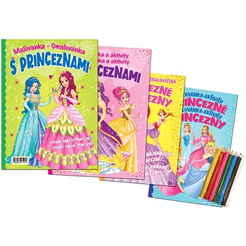 

Maľovanka Omalovánka a aktivity s princeznami