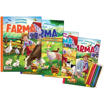 

Maľovanka Omalovánka a aktivity Farma