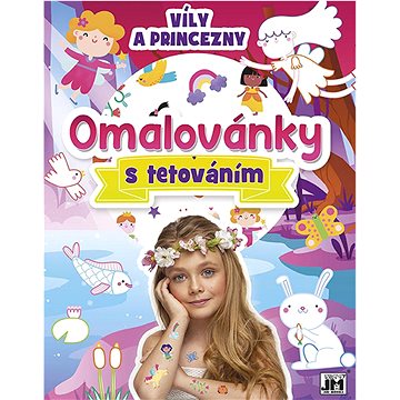 

Omalovánky s tetováním Víly a princezny